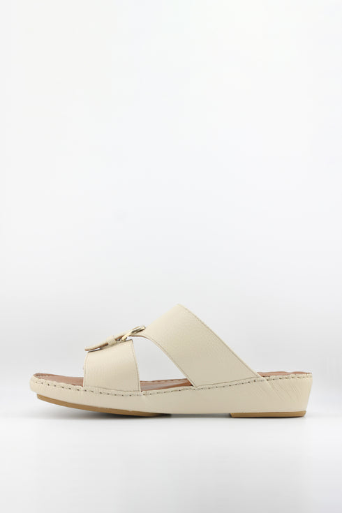 DFC Relax Men Leather Slide Sandals with Buckle