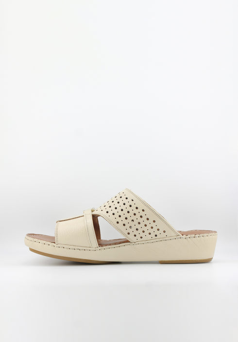 DFC Relax Men Perforated Slide Sandals with Buckle
