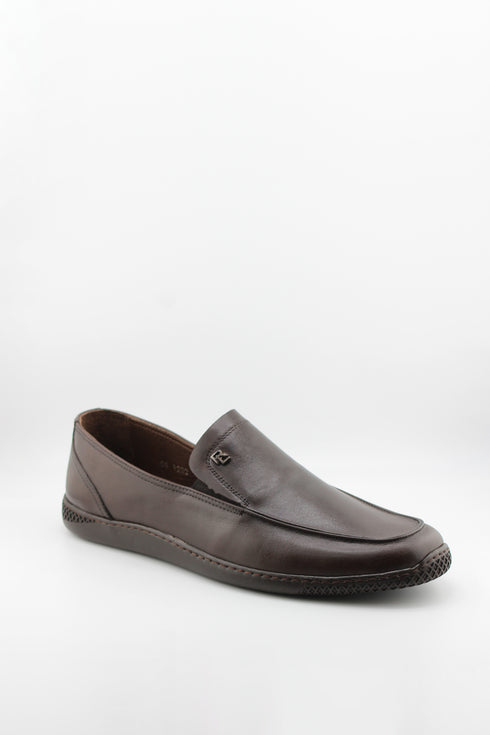DFC Relax Men Leather Slip-On Moccasin Loafers