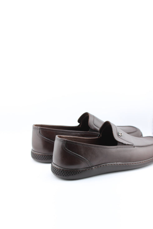 DFC Relax Men Leather Slip-On Moccasin Loafers