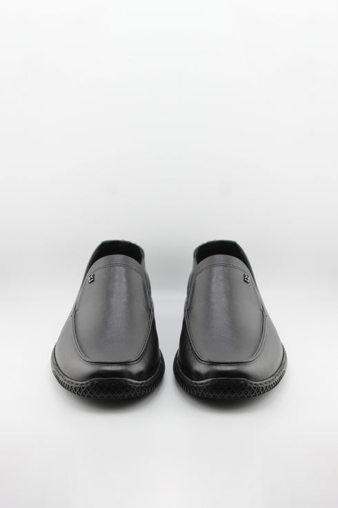 DFC Relax Men Leather Slip-On Moccasin Loafers