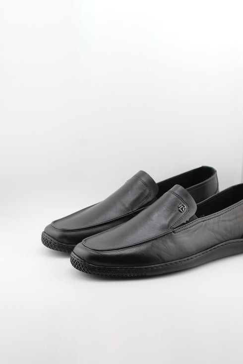 DFC Relax Men Leather Slip-On Moccasin Loafers