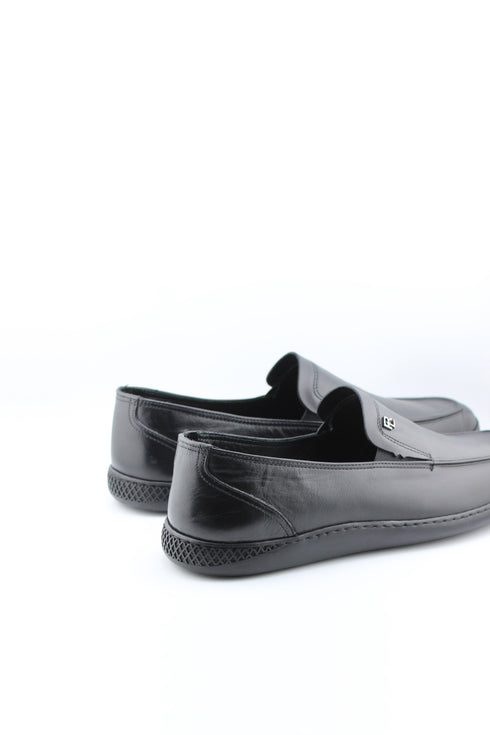 DFC Relax Men Leather Slip-On Moccasin Loafers