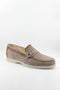 DFC Relax Men Suede Loafer with Metal Accent
