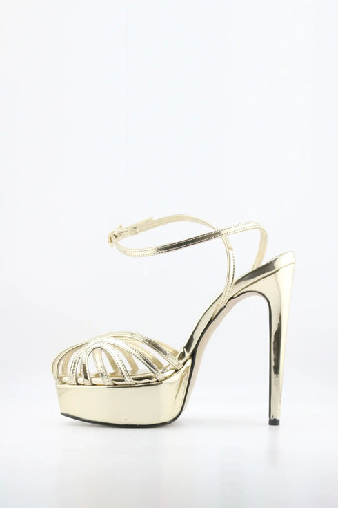 Sante Strappy High Heel Platform Sandals