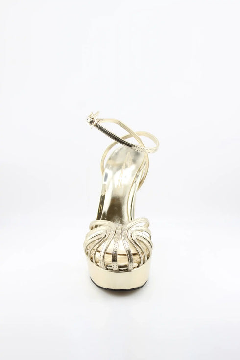 Sante Strappy High Heel Platform Sandals