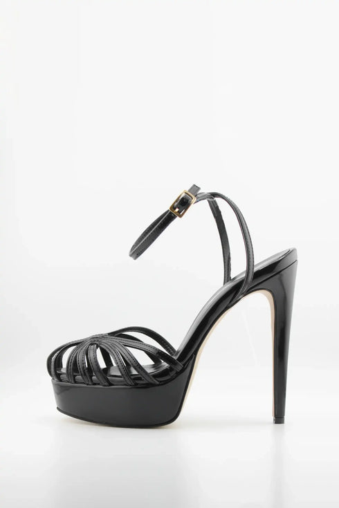 Sante Strappy High Heel Platform Sandals
