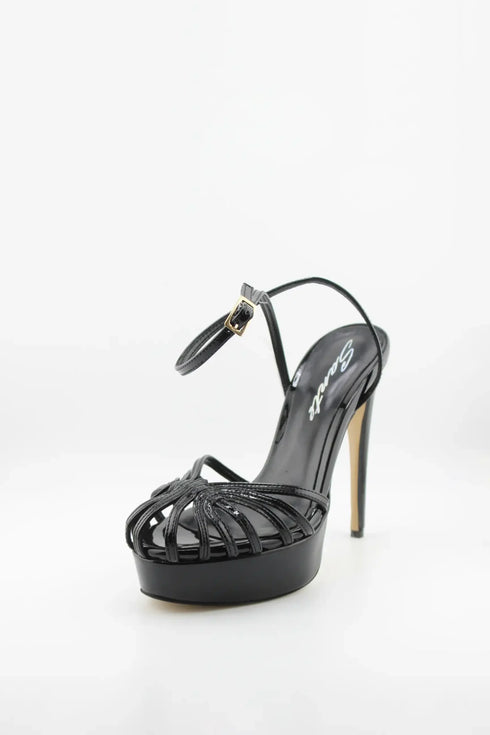 Sante Strappy High Heel Platform Sandals