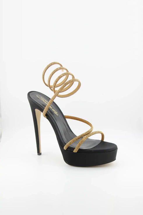 Sante High Stiletto Spiral Strap Heels