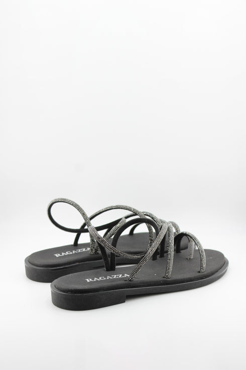 Ragazza Elegant Multi-Loop Strappy Sandals