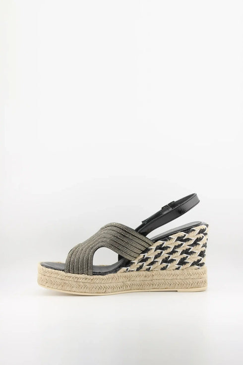 DFC Relax Espadrille Wedge Sandal with Braided Strap