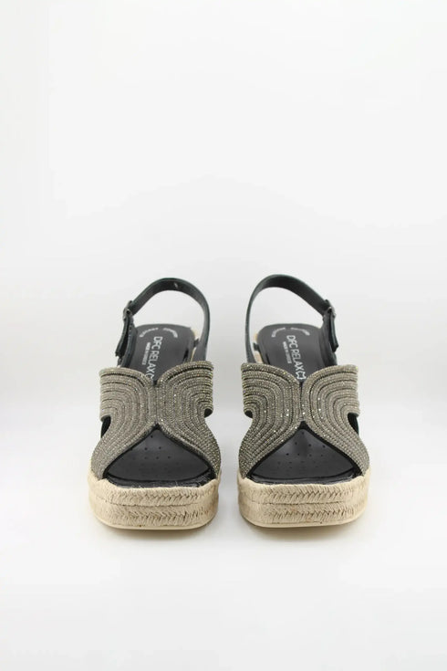 DFC Relax Espadrille Wedge Sandal with Braided Strap