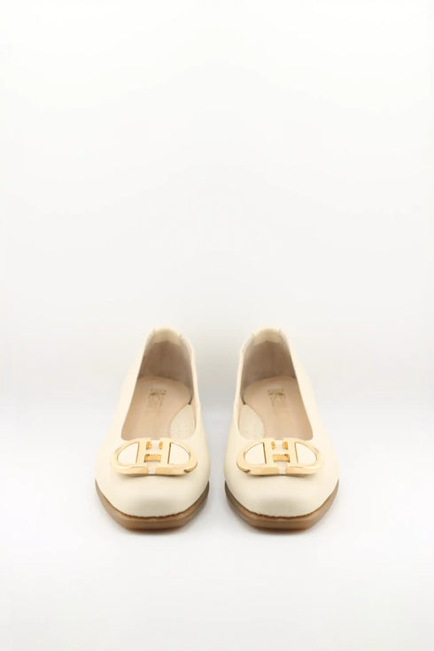 DFC Relax Leather Slip-On Loafers with Buckle