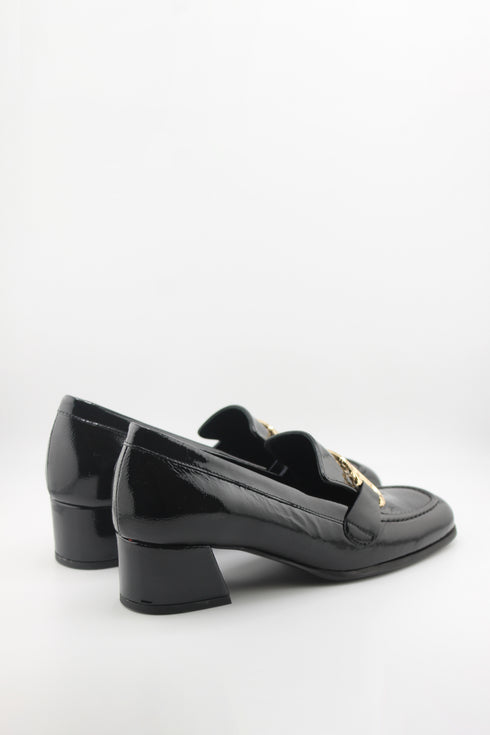 DFC Relax Block Heel Loafers with Buckle