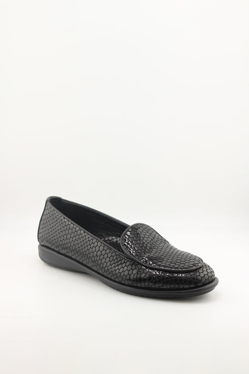 DFC Relax Embossed Leather Textured Loafers