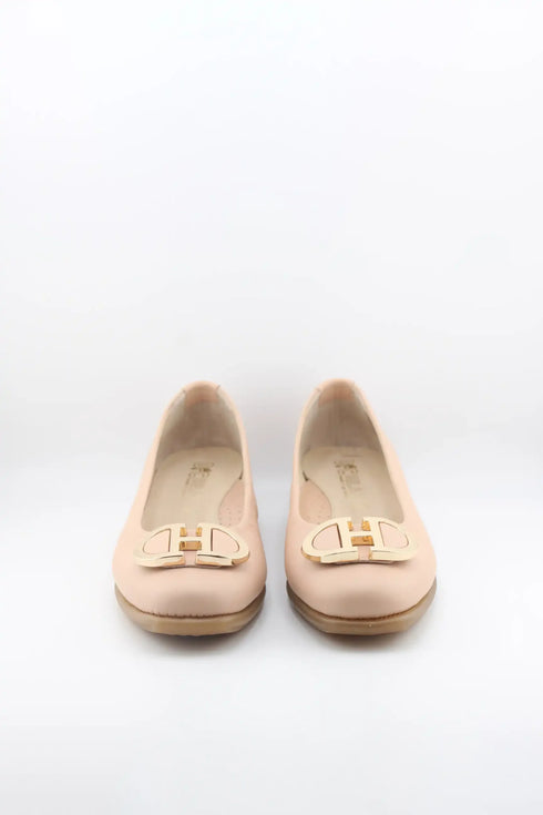 DFC Relax Leather Slip-On Loafers with Buckle