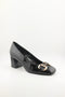 DFC Relax Patent Square-Toe Block Heel Loafers
