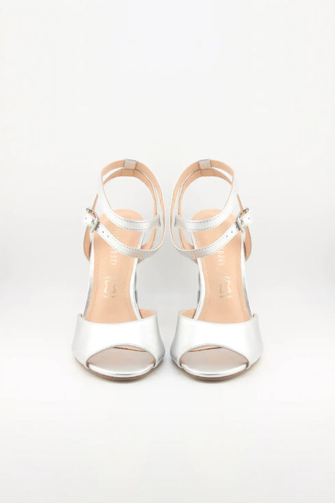 Capelli Rossi Geometric Heel Peep-Toe Sandals
