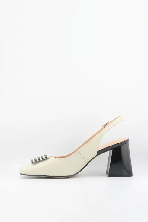 Capelli Rossi Slingback Block Heel Pumps