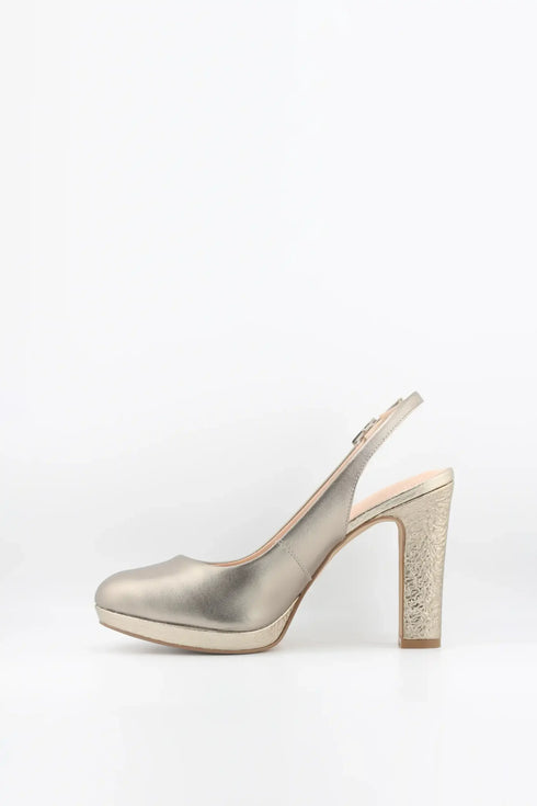 Capelli Rossi Platform Slingback Block Heel Pumps