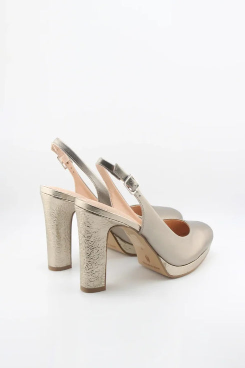 Capelli Rossi Platform Slingback Block Heel Pumps