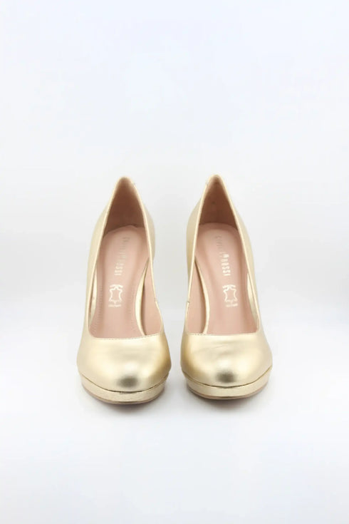 Capelli Rossi Patent Leather Platform Pump Heels