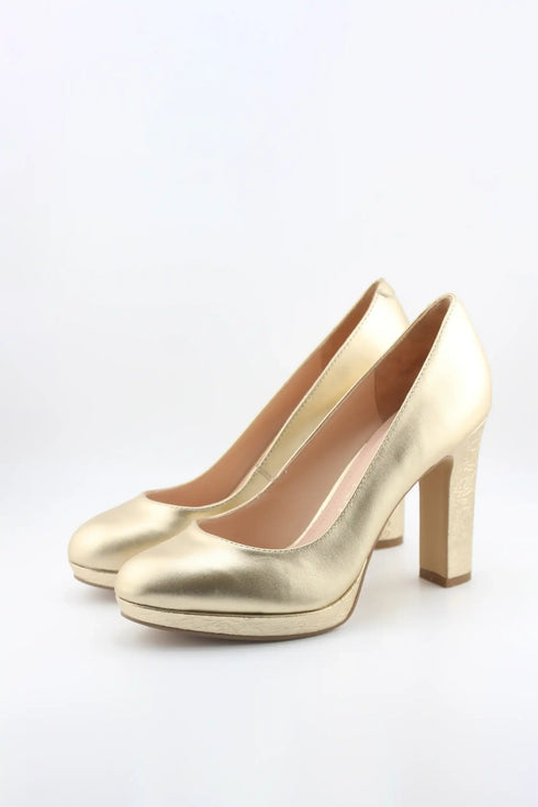 Capelli Rossi Patent Leather Platform Pump Heels
