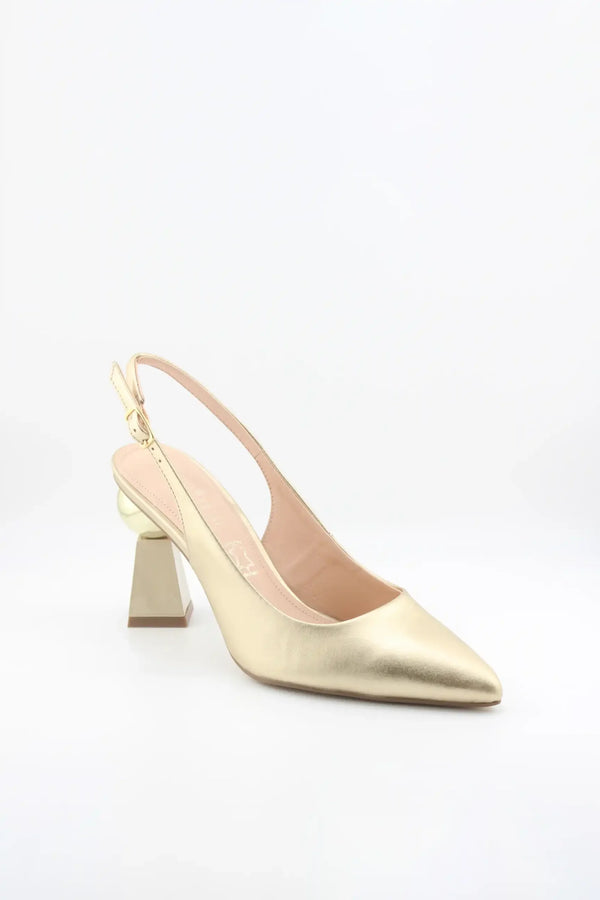 Capelli Rossi Slingback Pointed Toe Block Heels