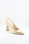 Capelli Rossi Slingback Pointed Toe Block Heels