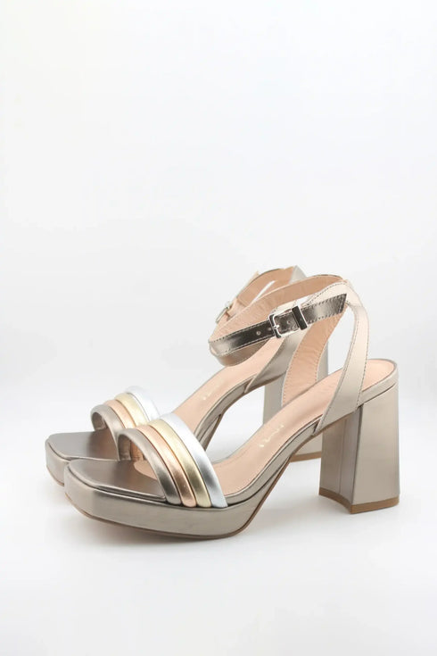 Capelli Rossi High Block Heel Strappy Sandal