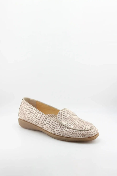 DFC Relax Embossed Leather Textured Loafers