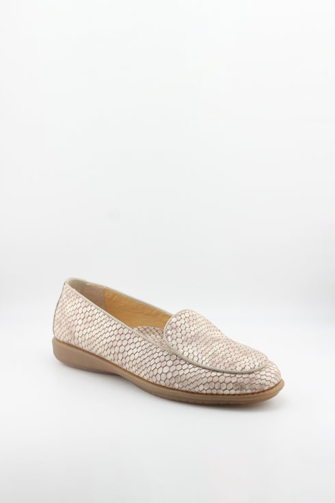 DFC Relax Embossed Leather Textured Loafers