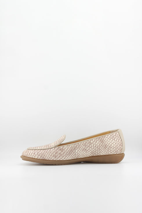 DFC Relax Embossed Leather Textured Loafers