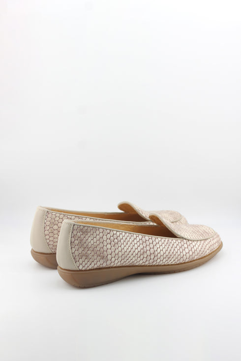 DFC Relax Embossed Leather Textured Loafers