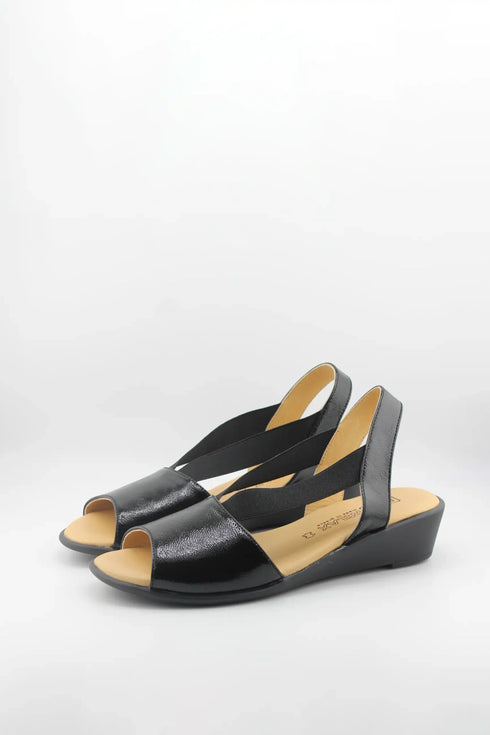 DFC Relax Peep-Toe Wedge Slingback Sandals