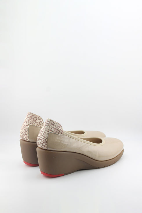 DFC Relax Wedge Heel Slip-On Loafers