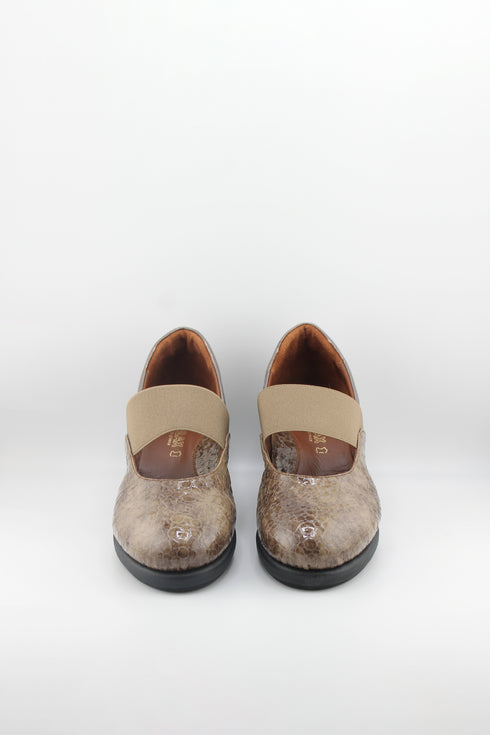 DFC Relax Textured Wedge Mary Jane Slip-On