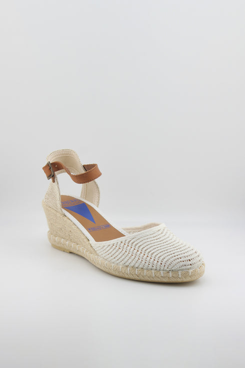 Verbenas Suede Espadrille Wedge Sandals
