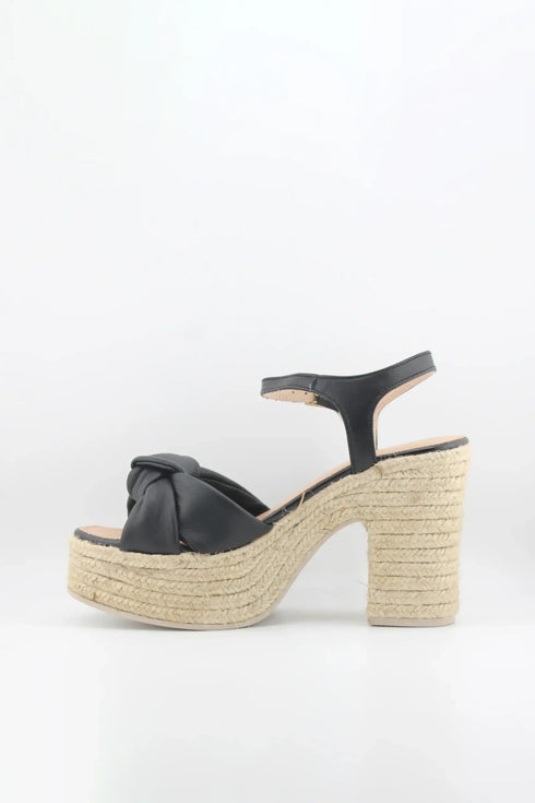 Gaimo Knotted Espadrille Platform Sandal