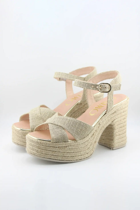 Gaimo Chunky Ankle Strap Platform Sandals