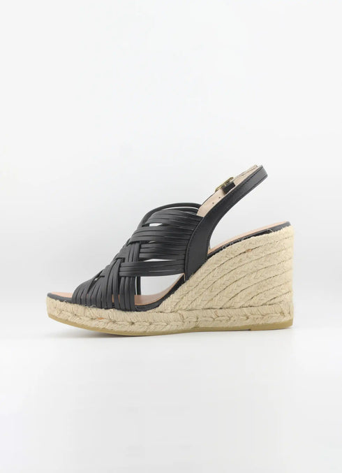 Gaimo Espadrille Wedge Sandals with Braided Straps
