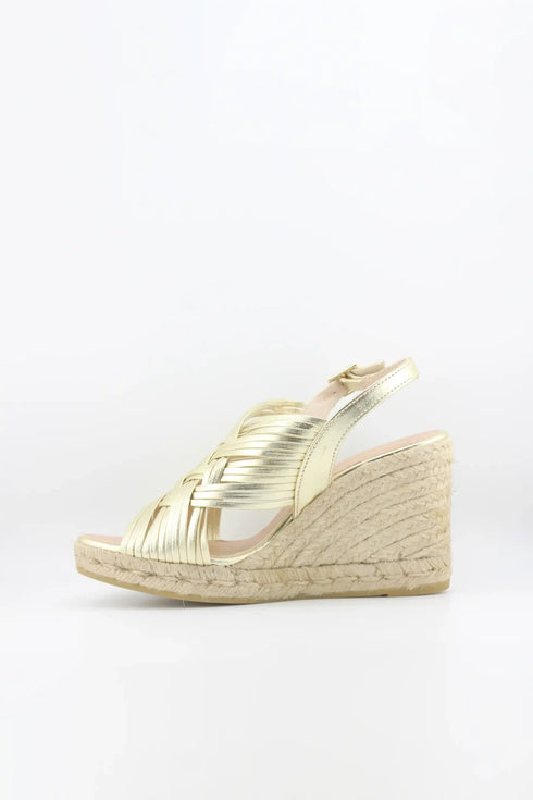 Gaimo Espadrille Wedge Sandals with Braided Straps