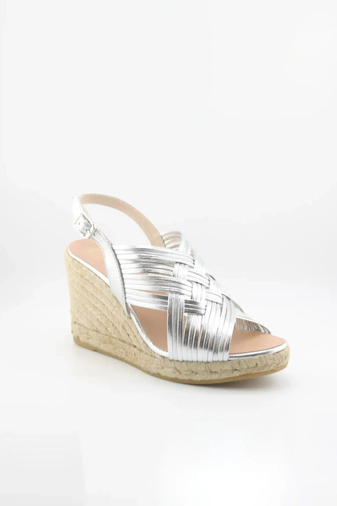 Gaimo Espadrille Wedge Sandals with Braided Straps
