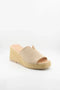 Gaimo Espadrille Wedge Slide Sandals