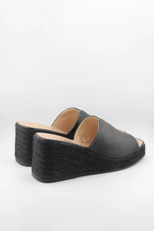 Gaimo Espadrille Wedge Slide Sandals