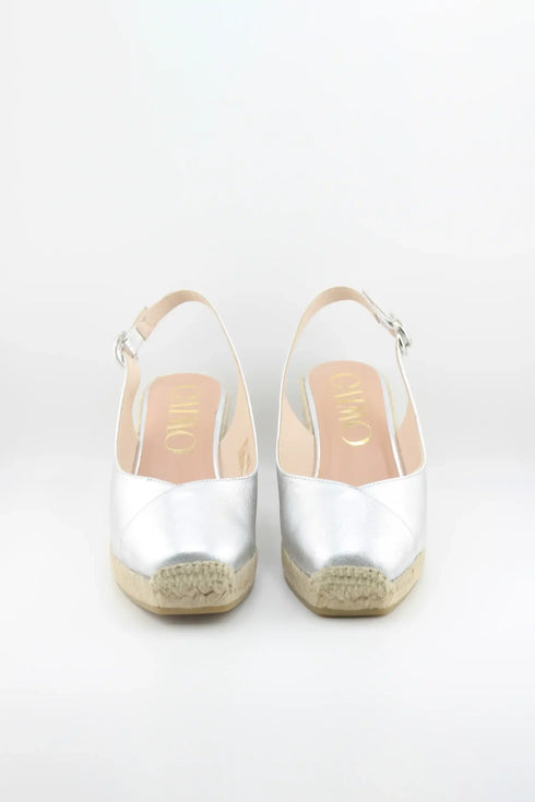 Gaimo Slingback Espadrille Wedge Sandals