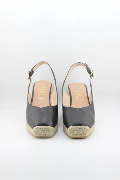 Gaimo Slingback Espadrille Wedge Sandals