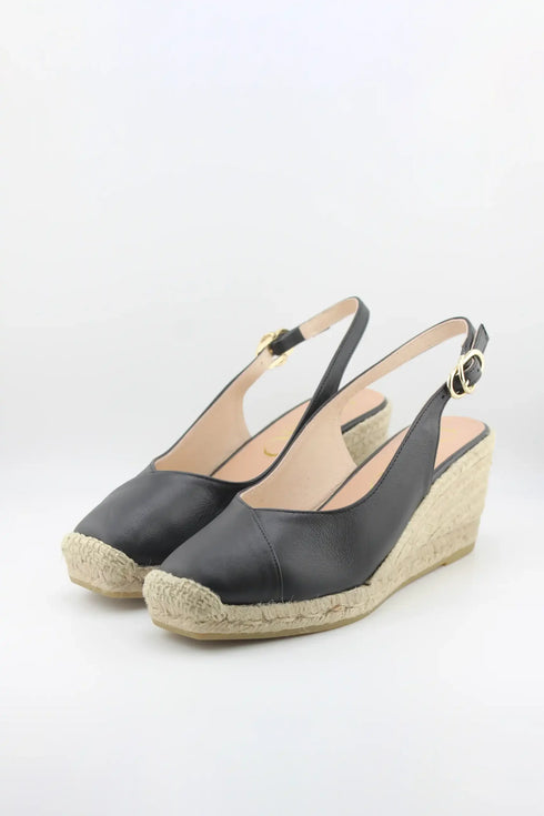 Gaimo Slingback Espadrille Wedge Sandals