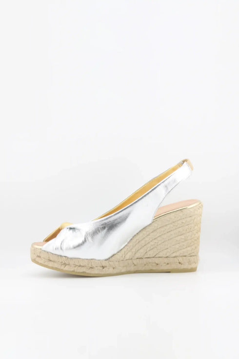 Gaimo Peep Toe Slingback Espadrille Wedges