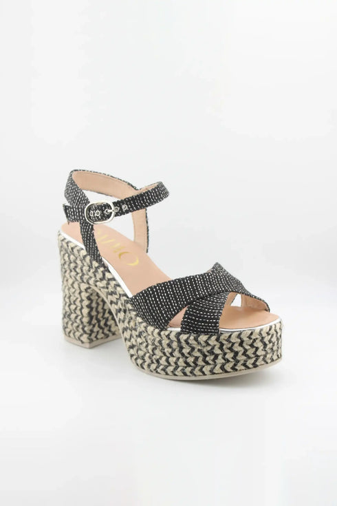 Gaimo Chunky Ankle Strap Platform Sandals